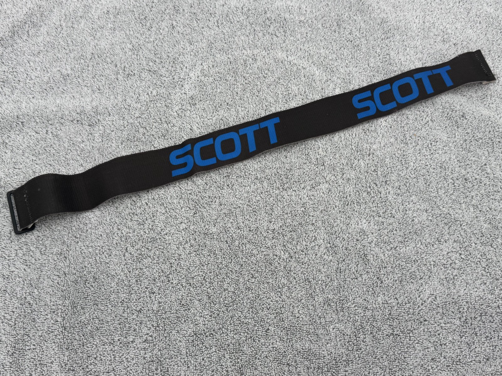 Vintage Scott Replacement Strap For Goggles Black & Blue USA Ski Snow Moto MX