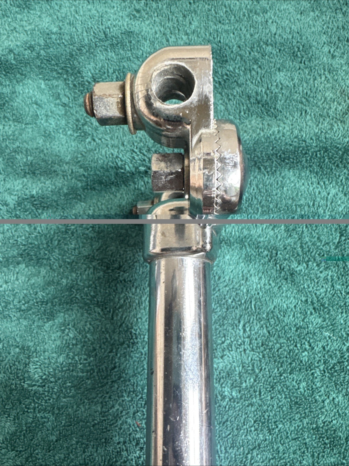 Ludwig 70s Double Tom Drum Holder Mount Post 9 1/2” x 1”