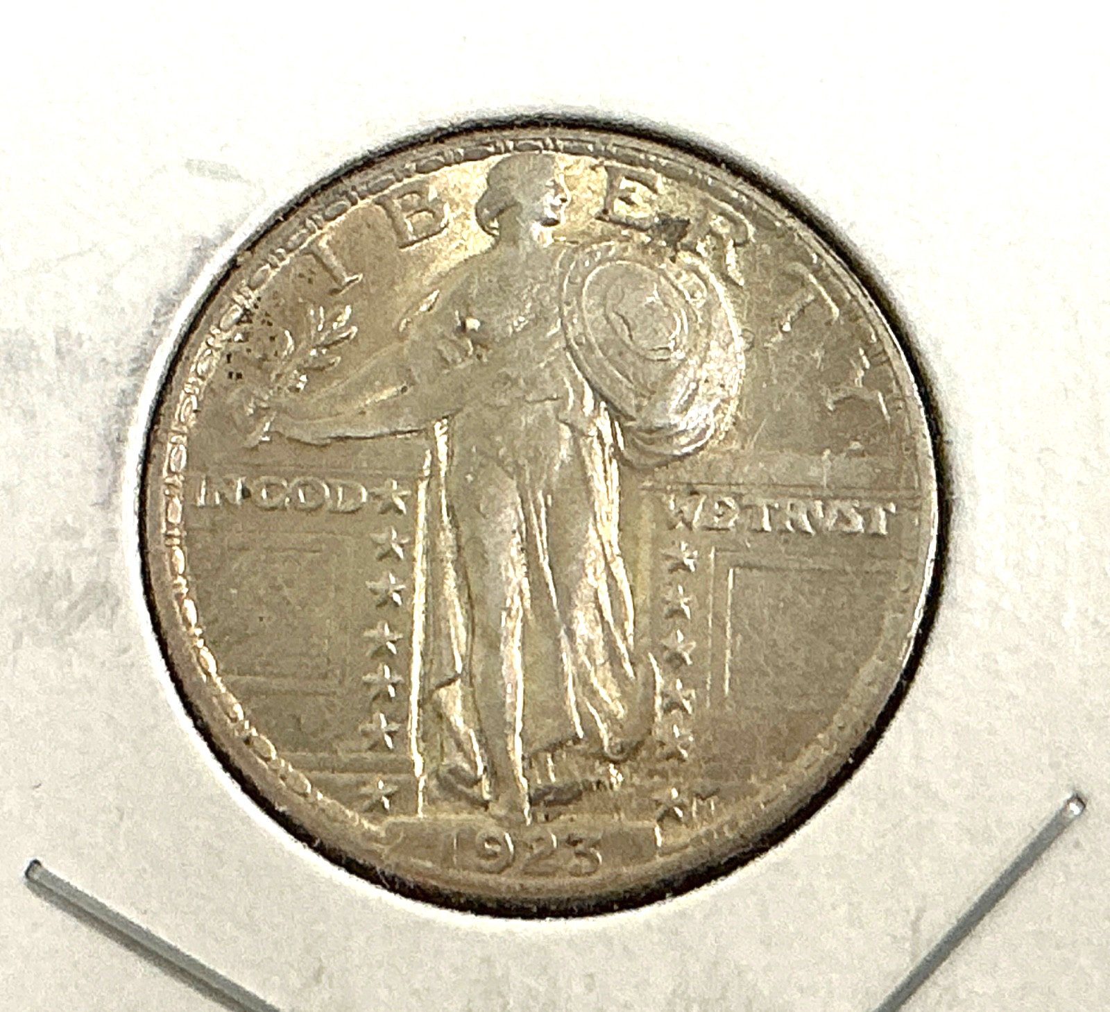 1923 Standing Liberty Quarter 25c - BU - Nice coin.