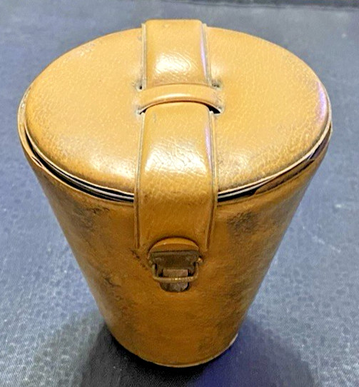 Vintage Sabre 18-8 Stainless Steel Stacking Travel or Hiking Cups (Set of 4)
