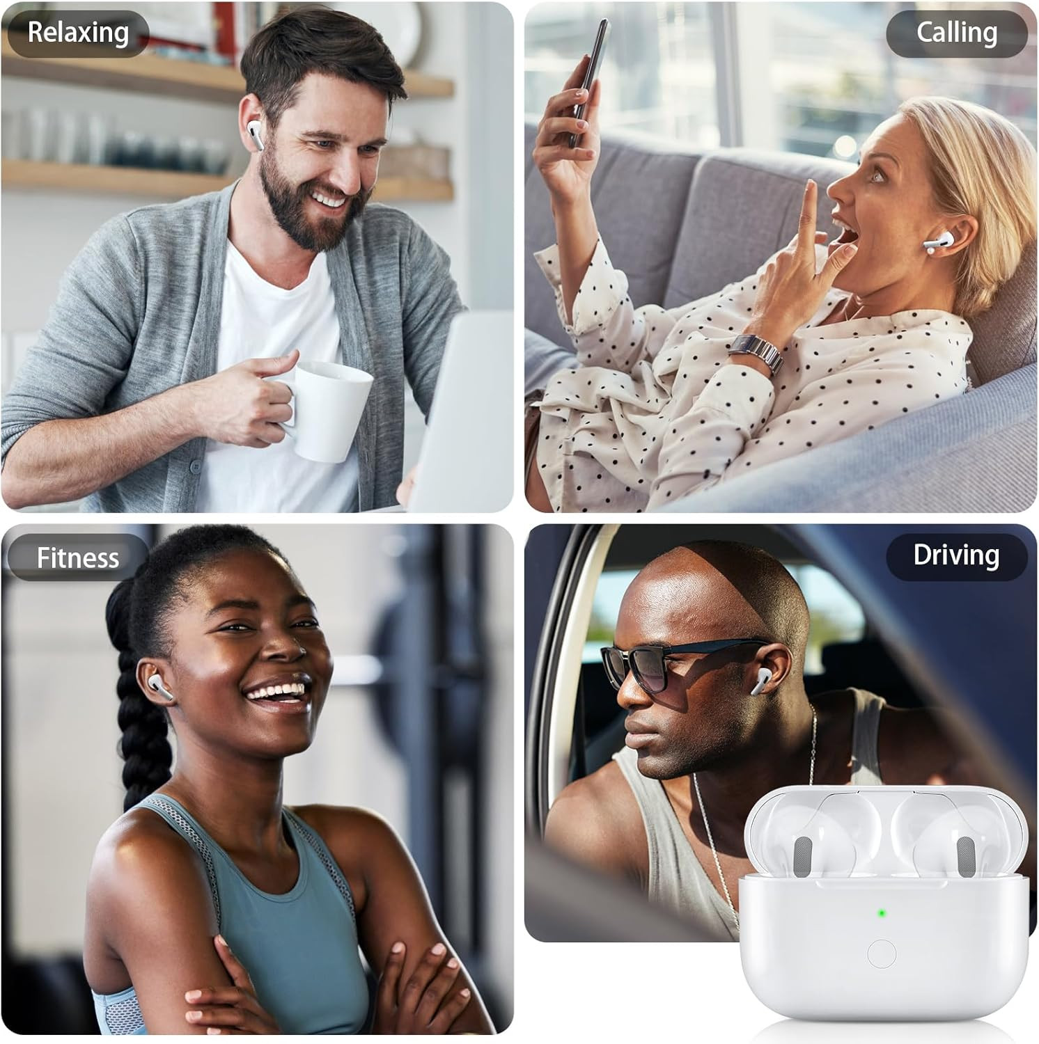 Wireless Charging Case Compatible with Airpod Pro 3, Air Pod Pro 3Rd Generation
