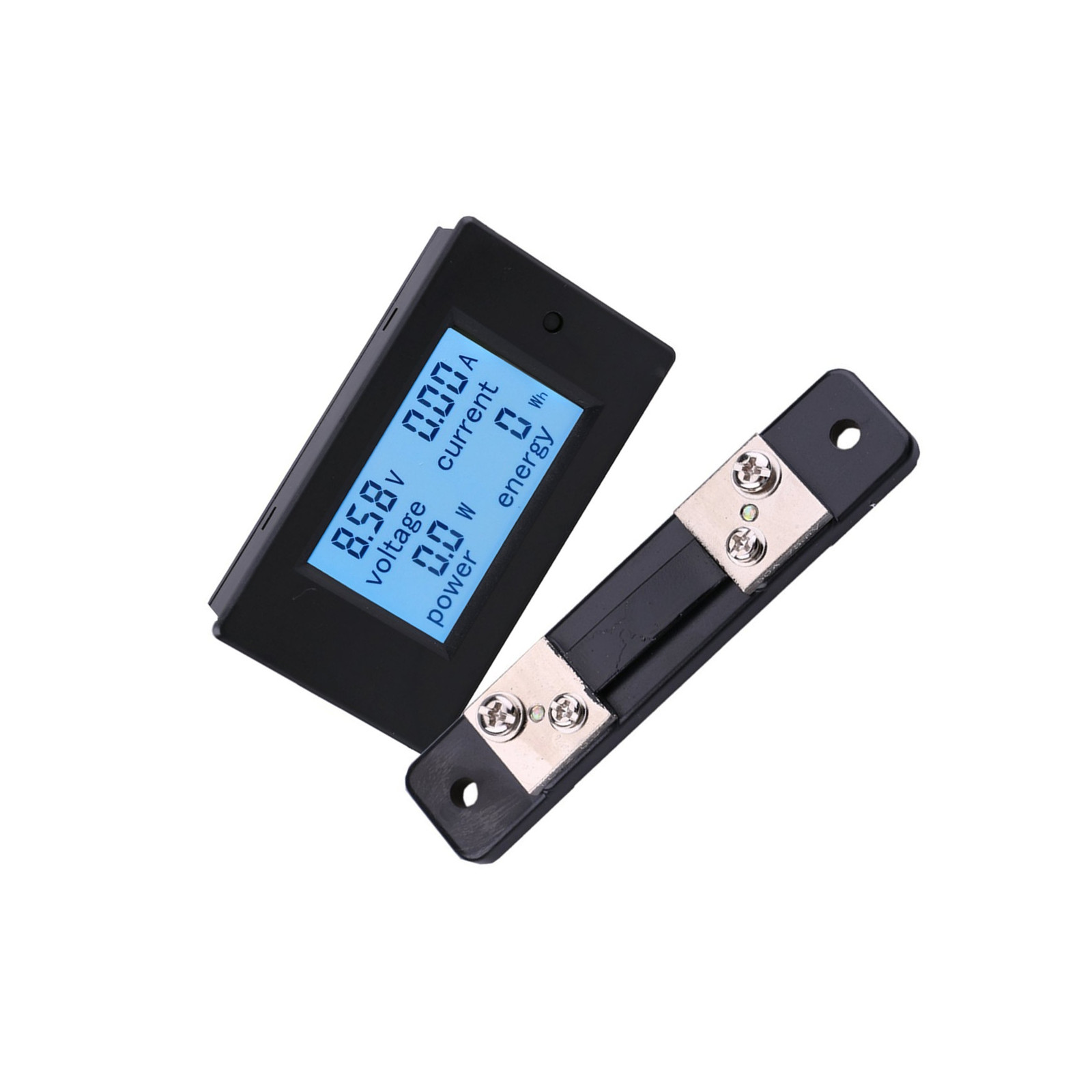 DC 100A Meter Voltage Current Power Energy Combo Monitor for Car Battery Solar L