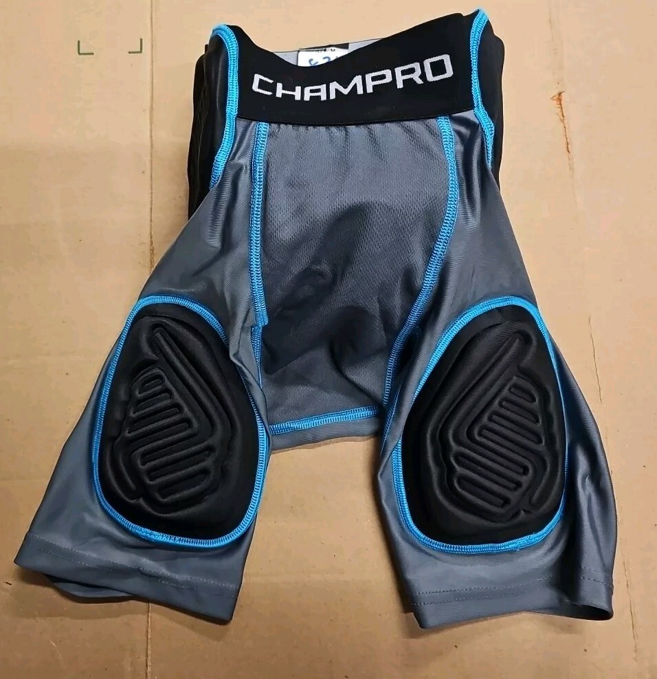 CHAMPRO Integrated Girdle Built-in Hip Tail & Thigh Pads Youth Medium NWOT