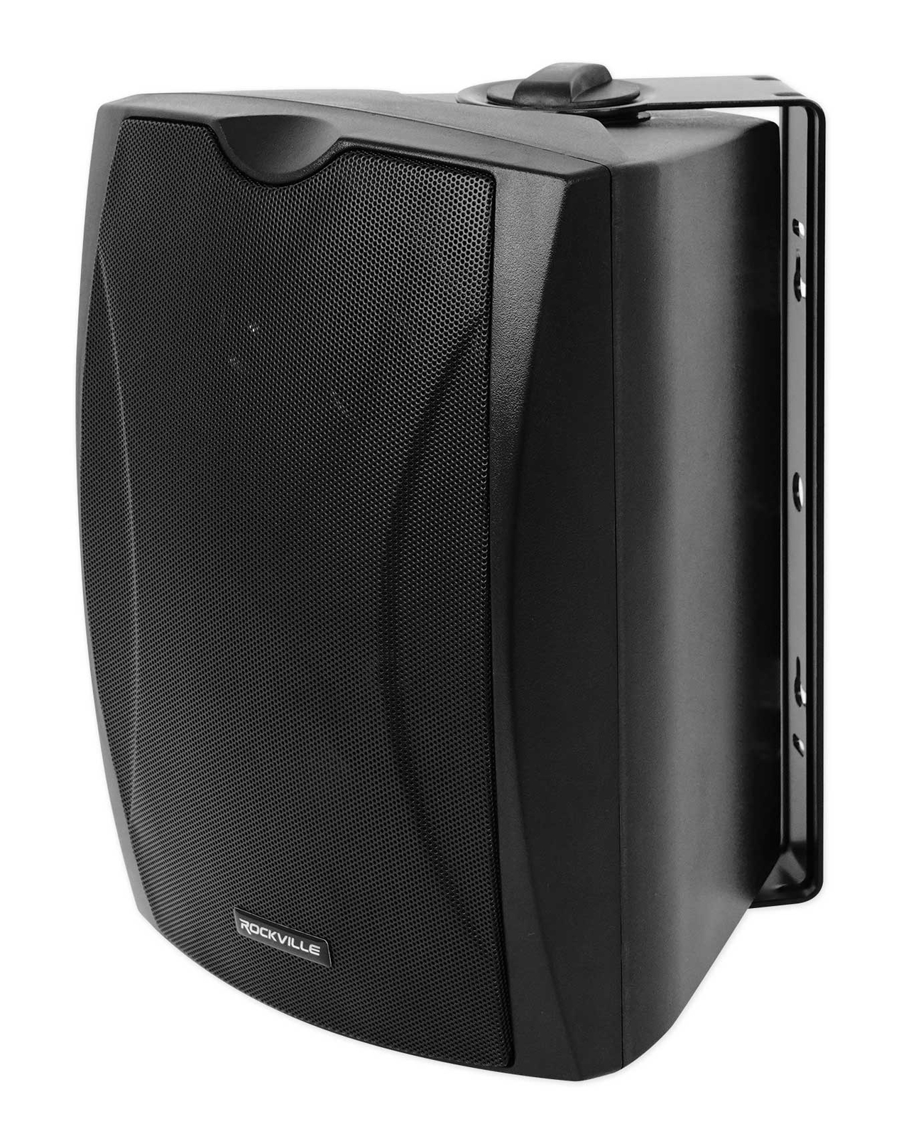 Rockville WET-5B 70V 5.25" IPX55 Commercial Indoor/Outdoor Wall Speaker - Black