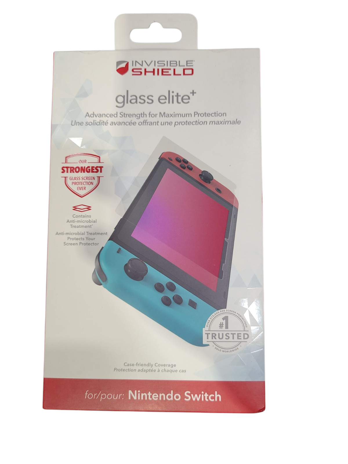 Invisible Shield ZAGG - Glass Elite+ Advanced Strength for Nintendo Switch
