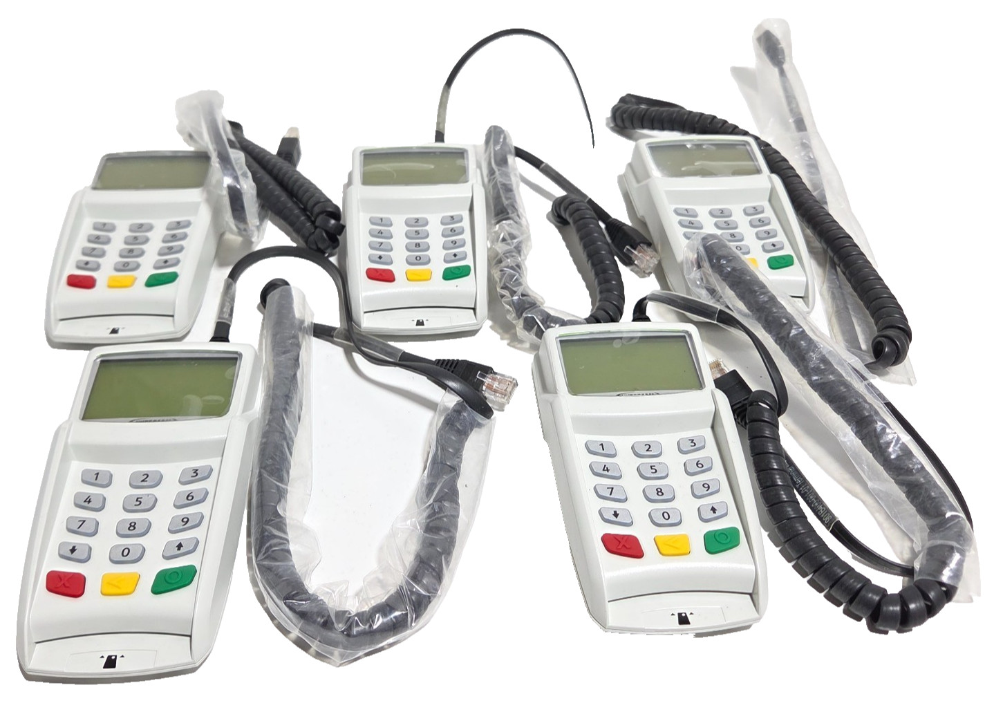 Hypercom Artema S10 Credit Card Terminal P901-1110/A00/F21 NEW -LOT OF 5-