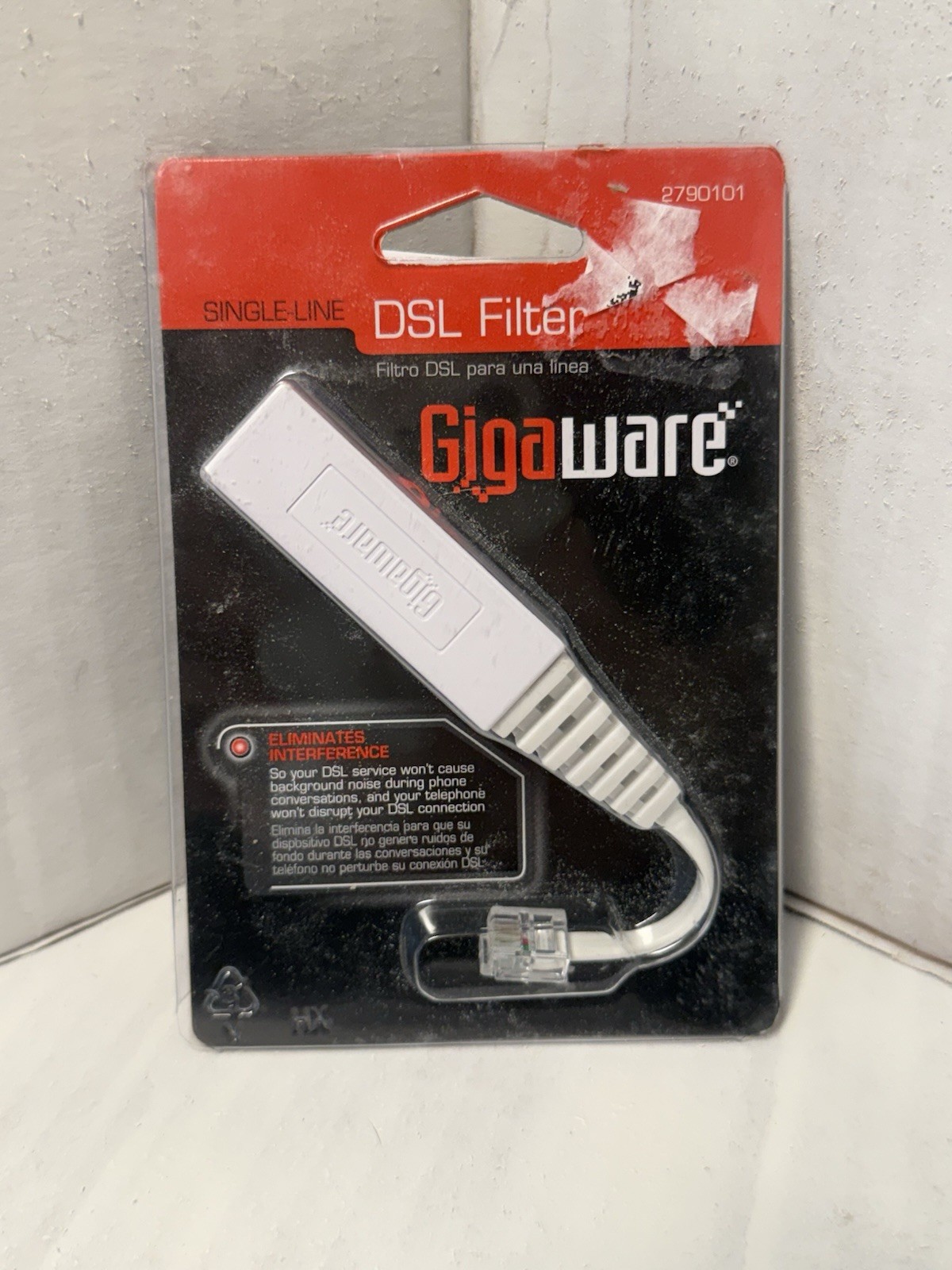 Gigaware Single-Line DSL Filter Set of 1
