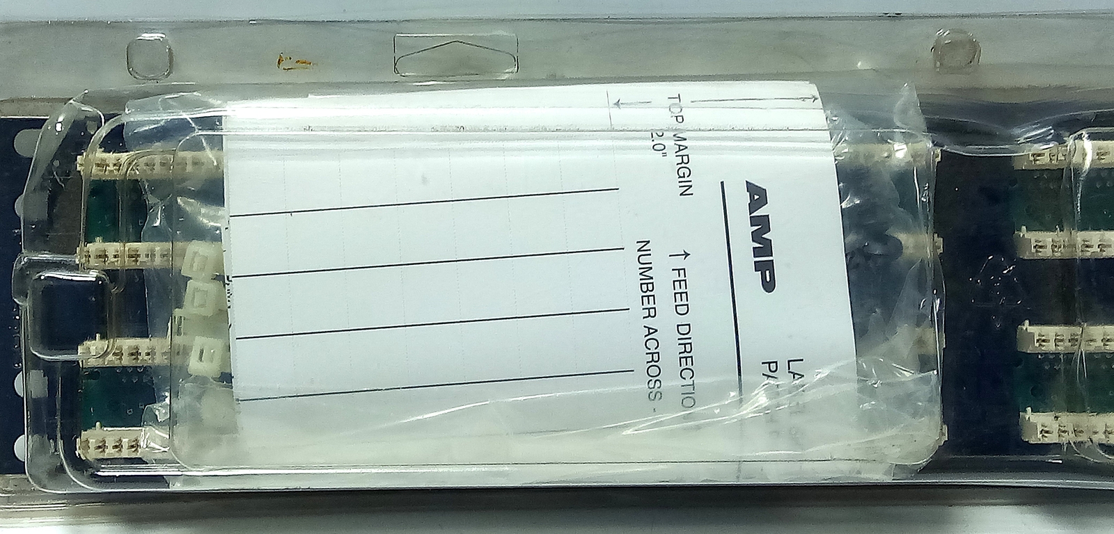 AMP 406331-1 48 Port CAT 5e RJ-45 Patch Panel