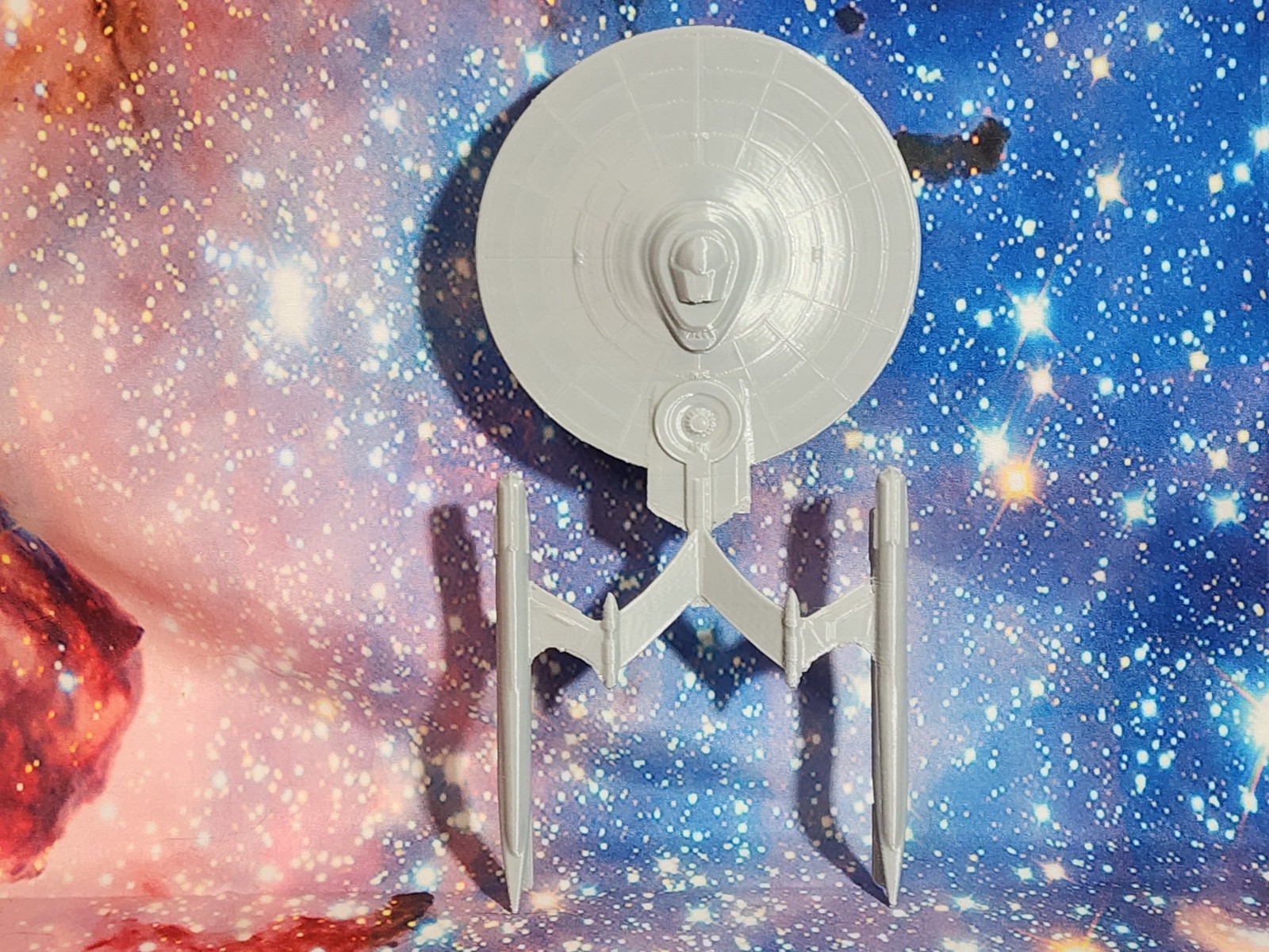 *T.G.S. Clearance Vessel* Federation Kobani Class Starship FASA PLA Model