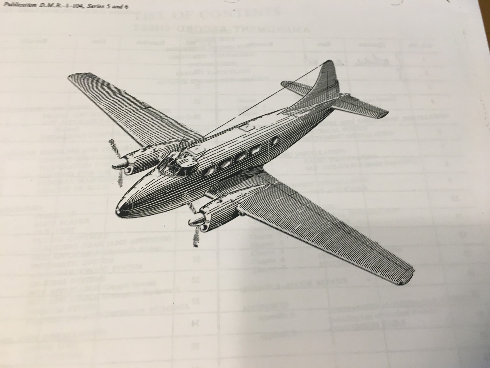 de Havilland DH.104 Dove Service Manual, Series 5 & 6