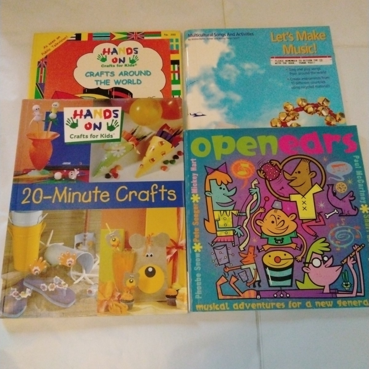 Hands On Crafts For Kids 20 Min Crafts & Music Around The World  Projects Songs