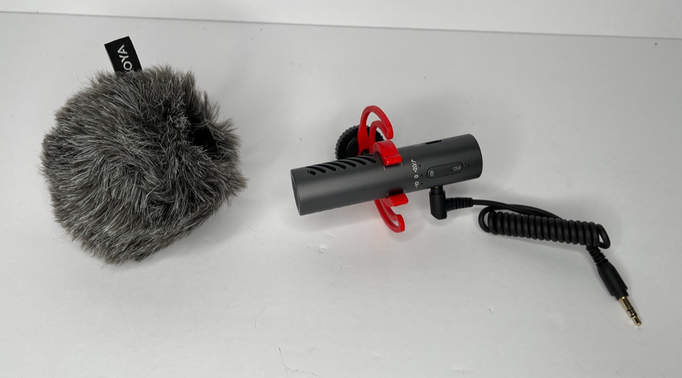 BOYA BY-MM1 AI Supercardioid On-Camera Microphone with AI Noise Cancellation