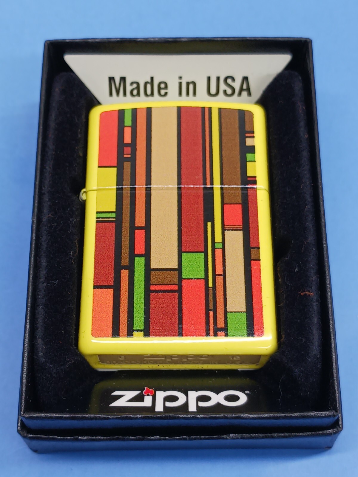 Zippo 28059 Color Block Lemon Matte