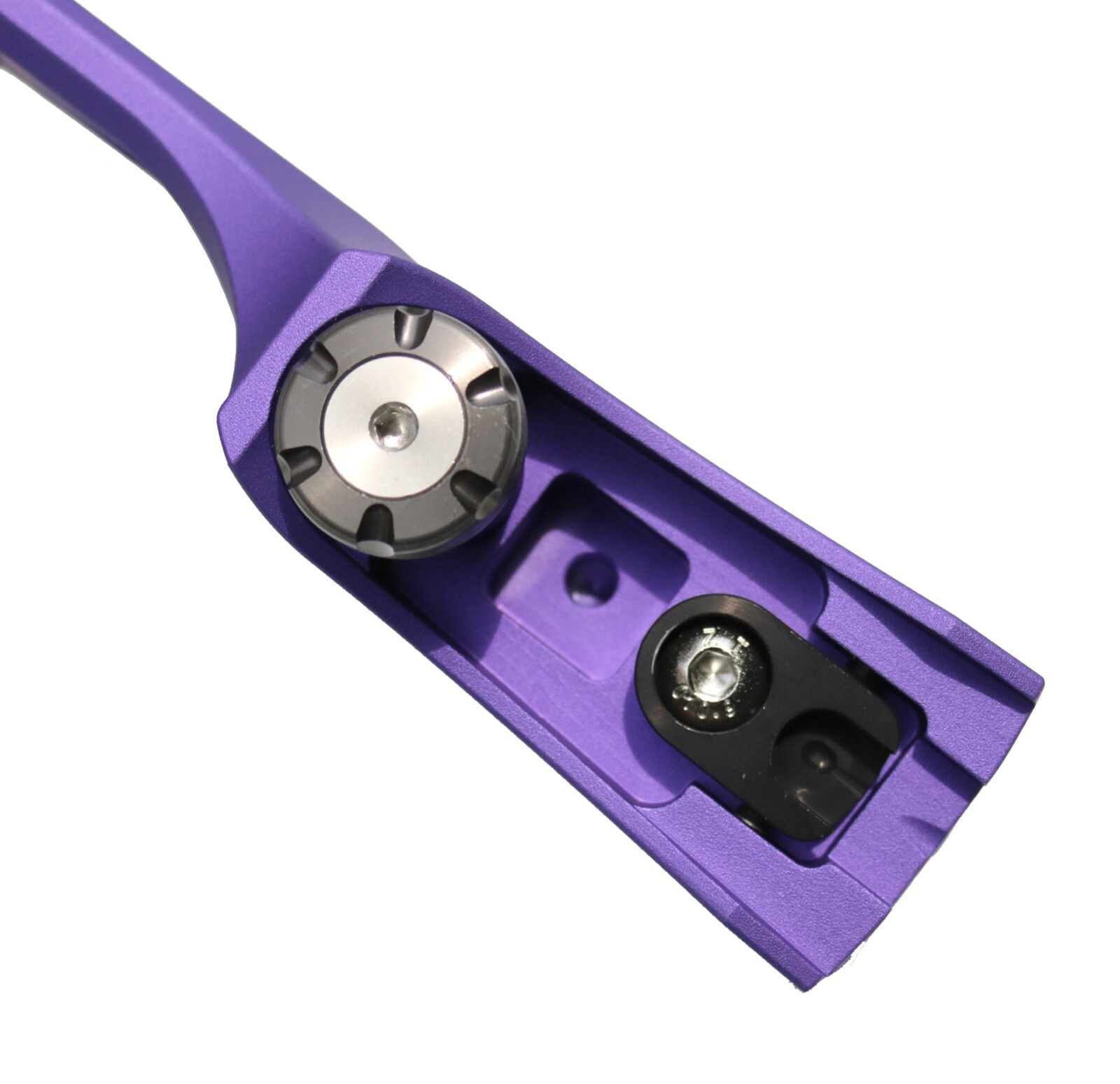 Samick 17" Machined CNC Discovery Riser / Deep Purple / Right Hand