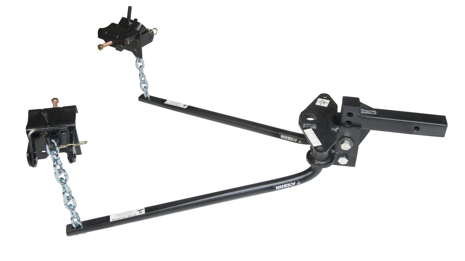 Husky Towing 31423_68 Round Bar Hitch 12K 10" Shank Black