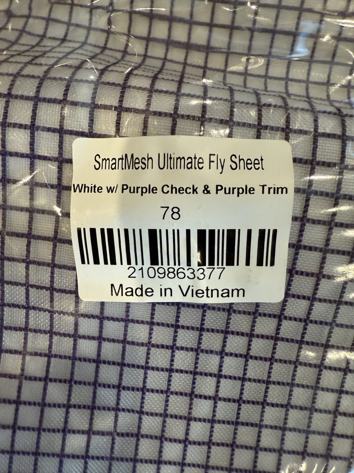 Smartpak SmartMesh Ultimate Fly Sheet 78”, Purple, Brand NEW, Never Opened