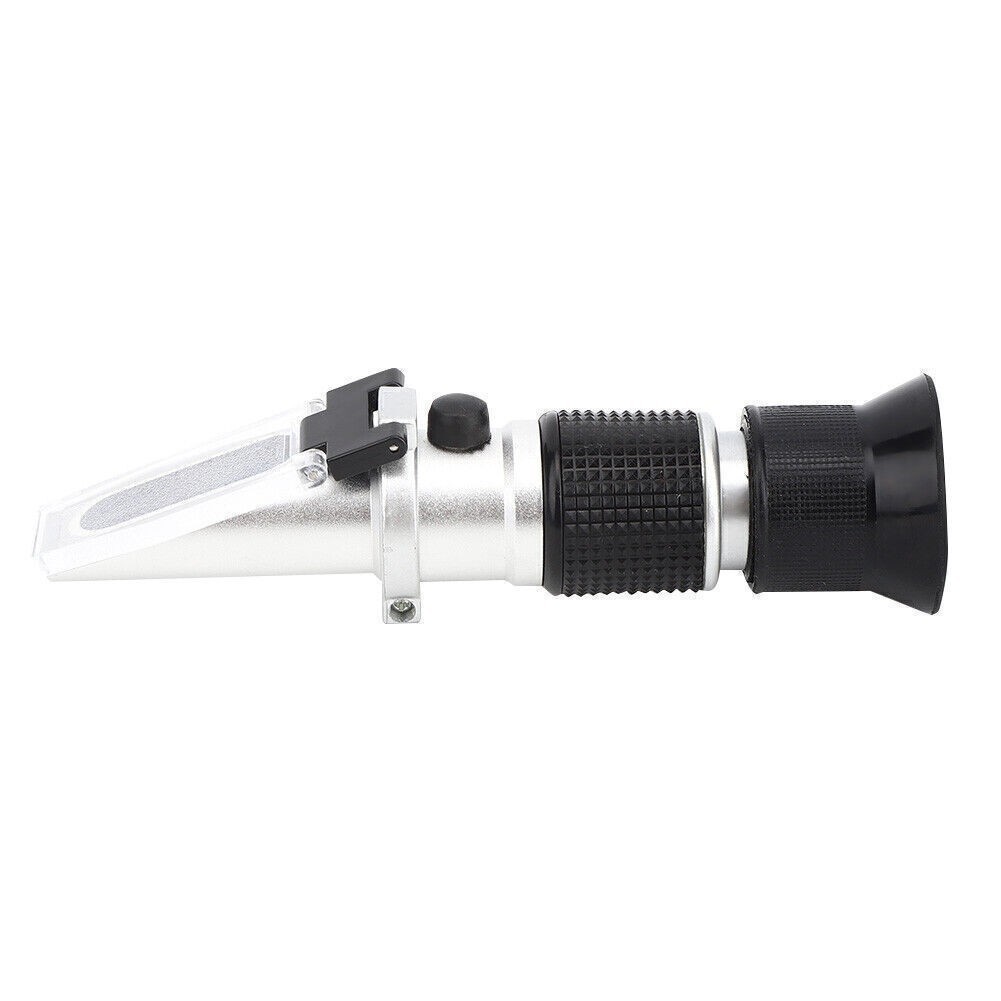 Refractometer Concentration Meter Brix Tester 0-90% for Automatic Temperature