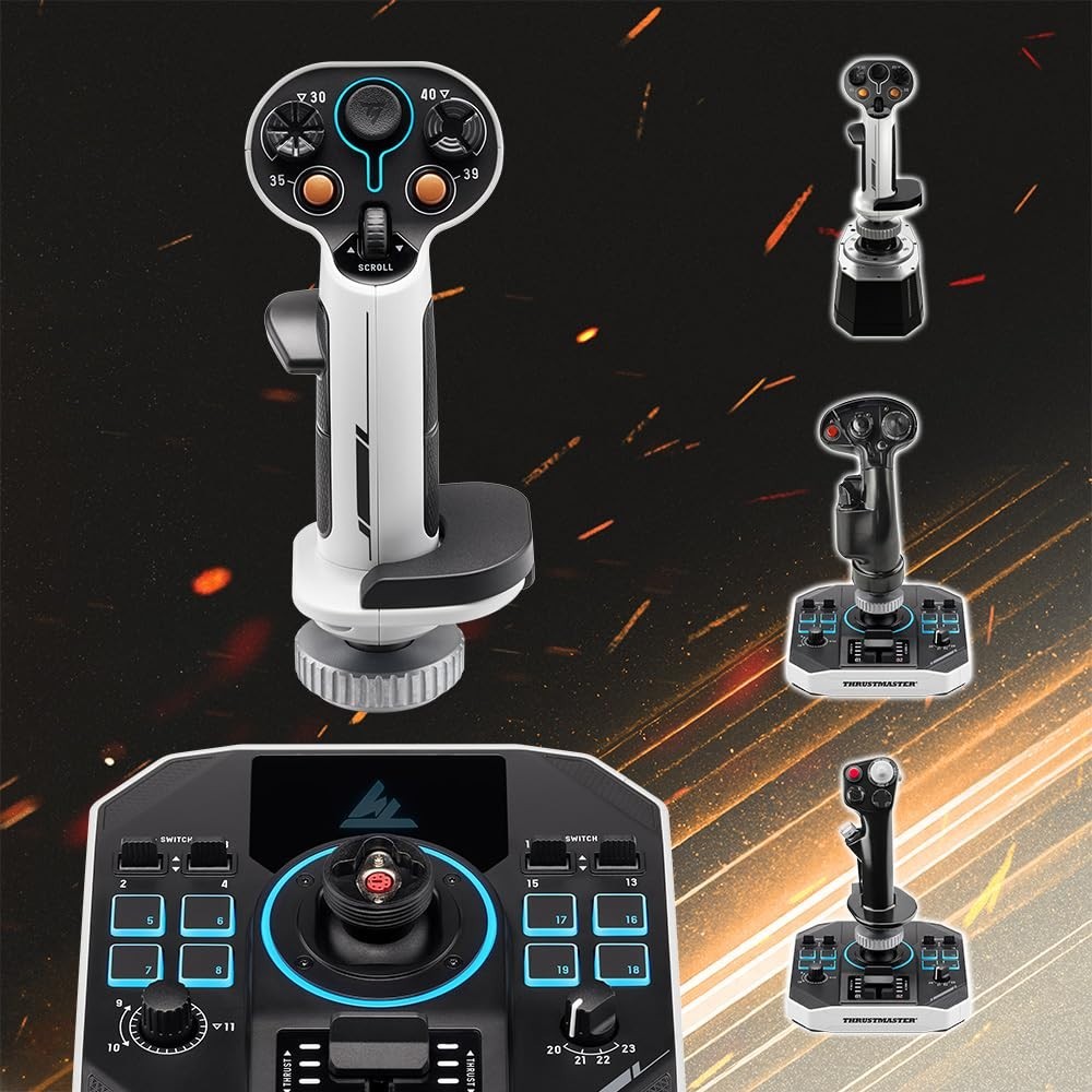 Thrustmaster Sol-R 2 Flightstick Ambidextrous H.E.A.R.T. Space Sim for PC