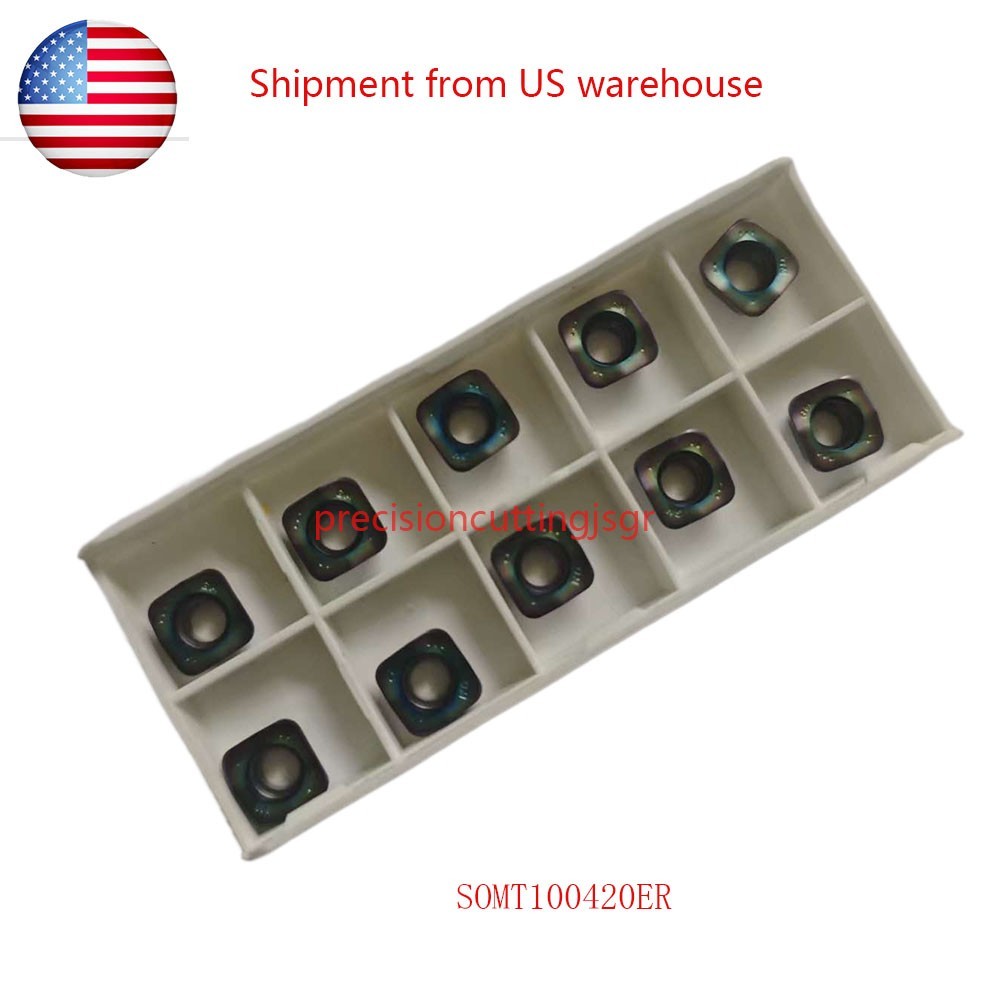 SOMT100420ER ZM1135 CARBIDE MILLING INSERTS 10pcs
