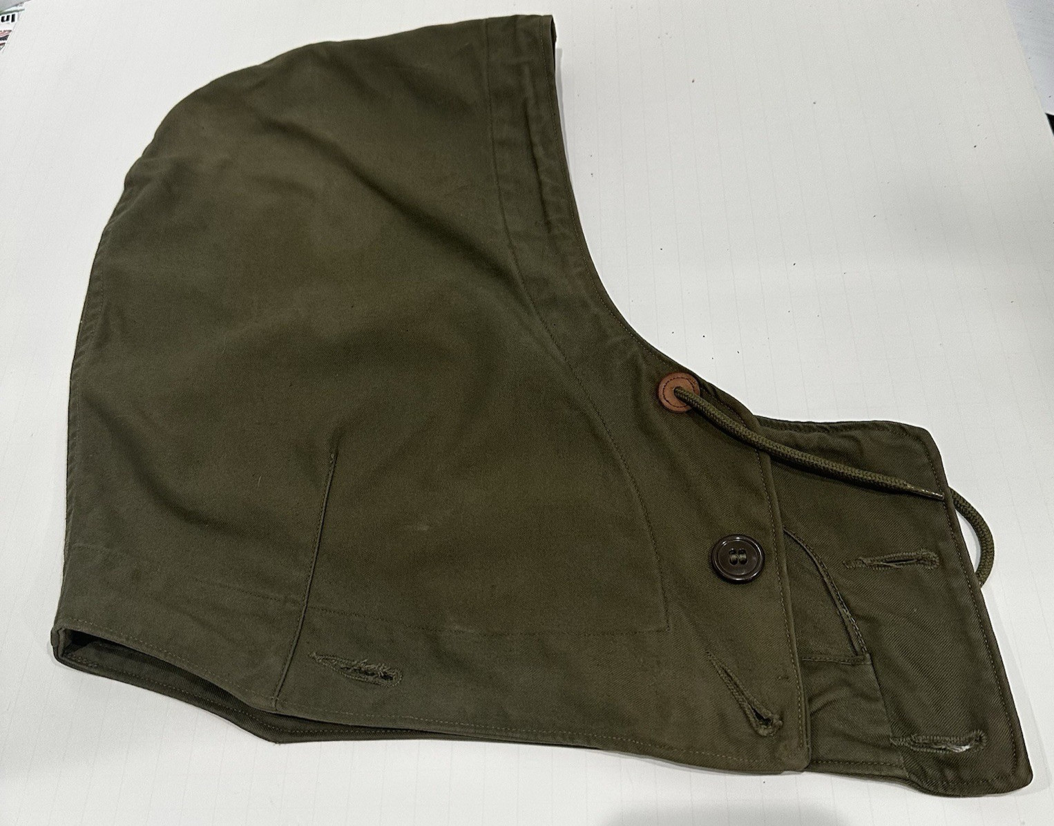 Military Replacement Hood Field Jacket & Overcoat  Olive Green Size Unknown