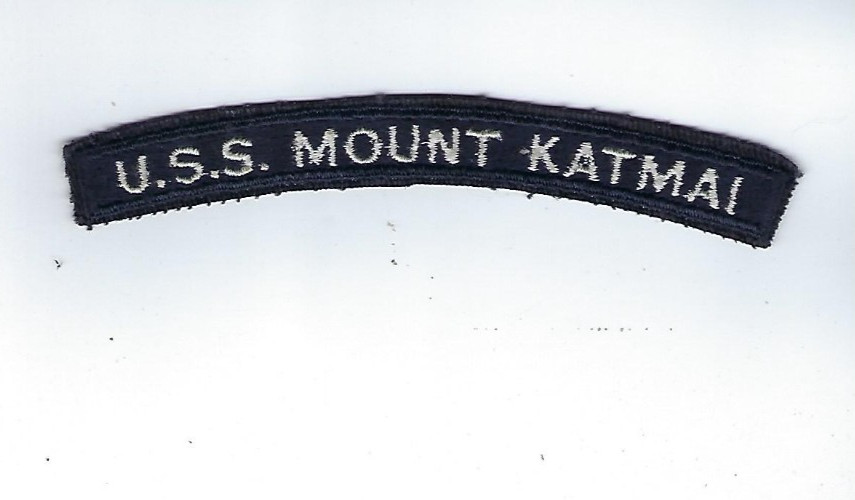 USS Mount Katmai, AE-16,  US Navy "Rocker"