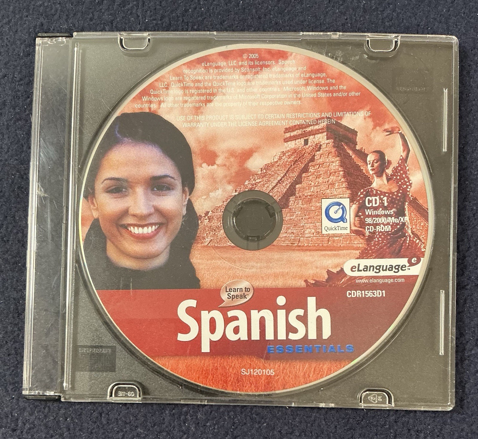 Learn to Speak Spanish Essentials 2 CD-ROM Set eLanguage 2005 Windows PC