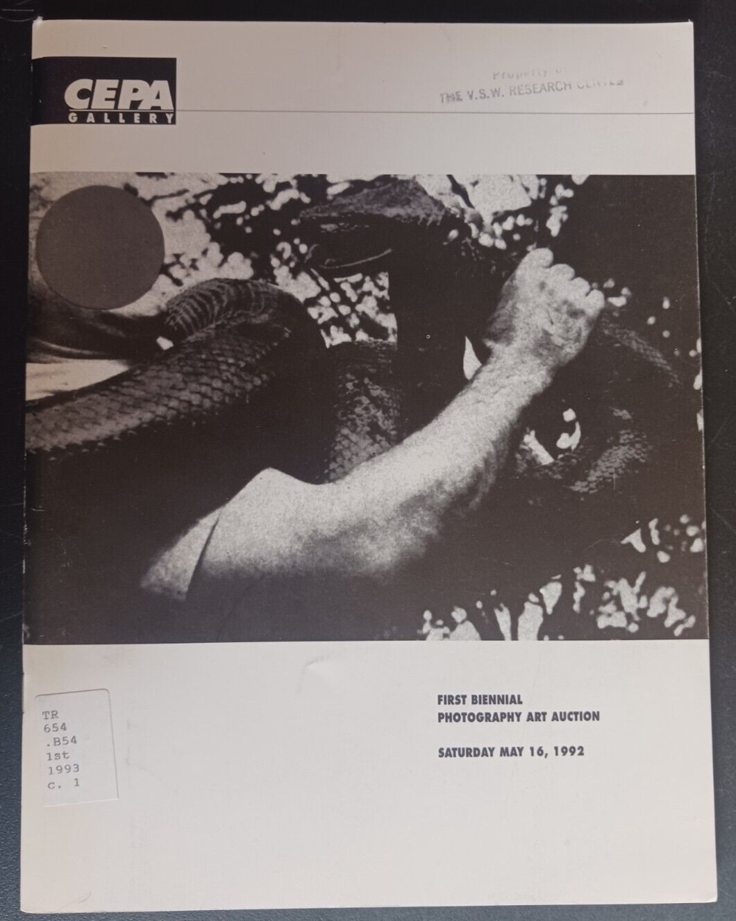 CEPA Gallery First Biennial Photography 1992 Buffalo NY art exhibition catalog