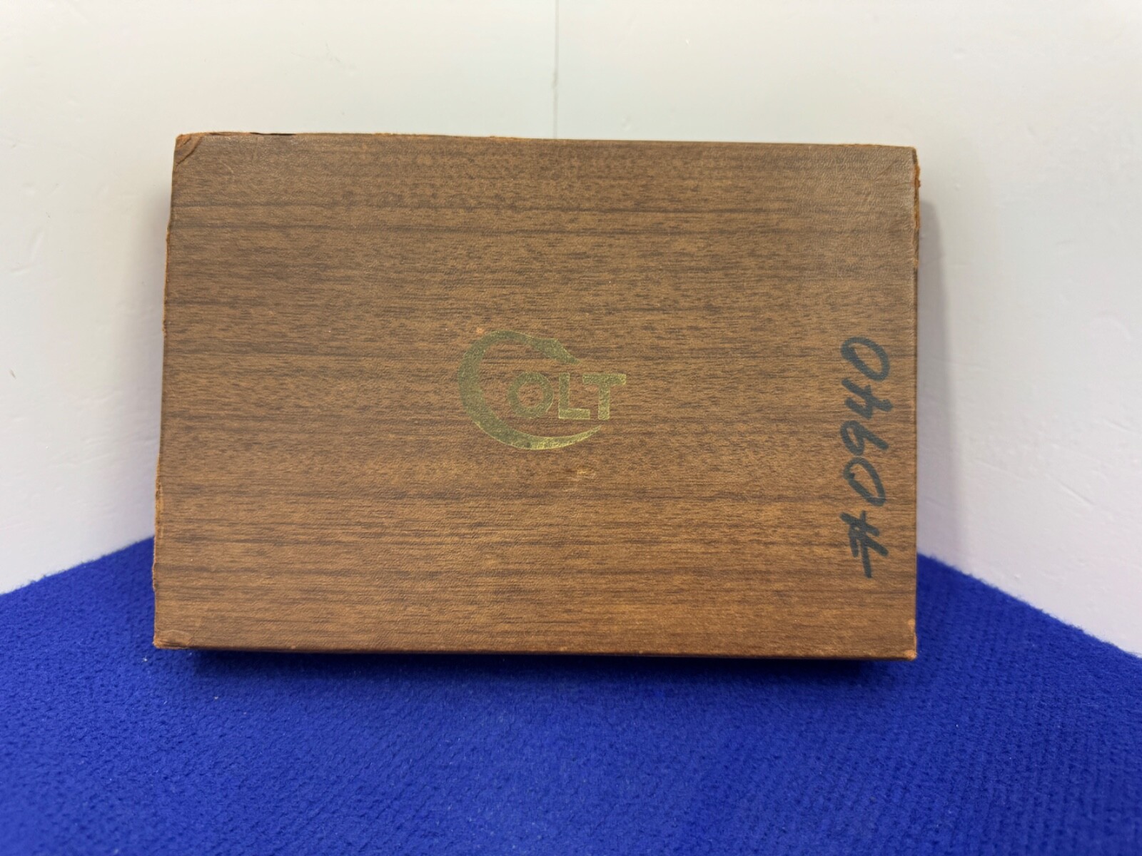 1970 Colt Factory Original Government MKIV Series '70 Box *RARE NICKEL FINISH*