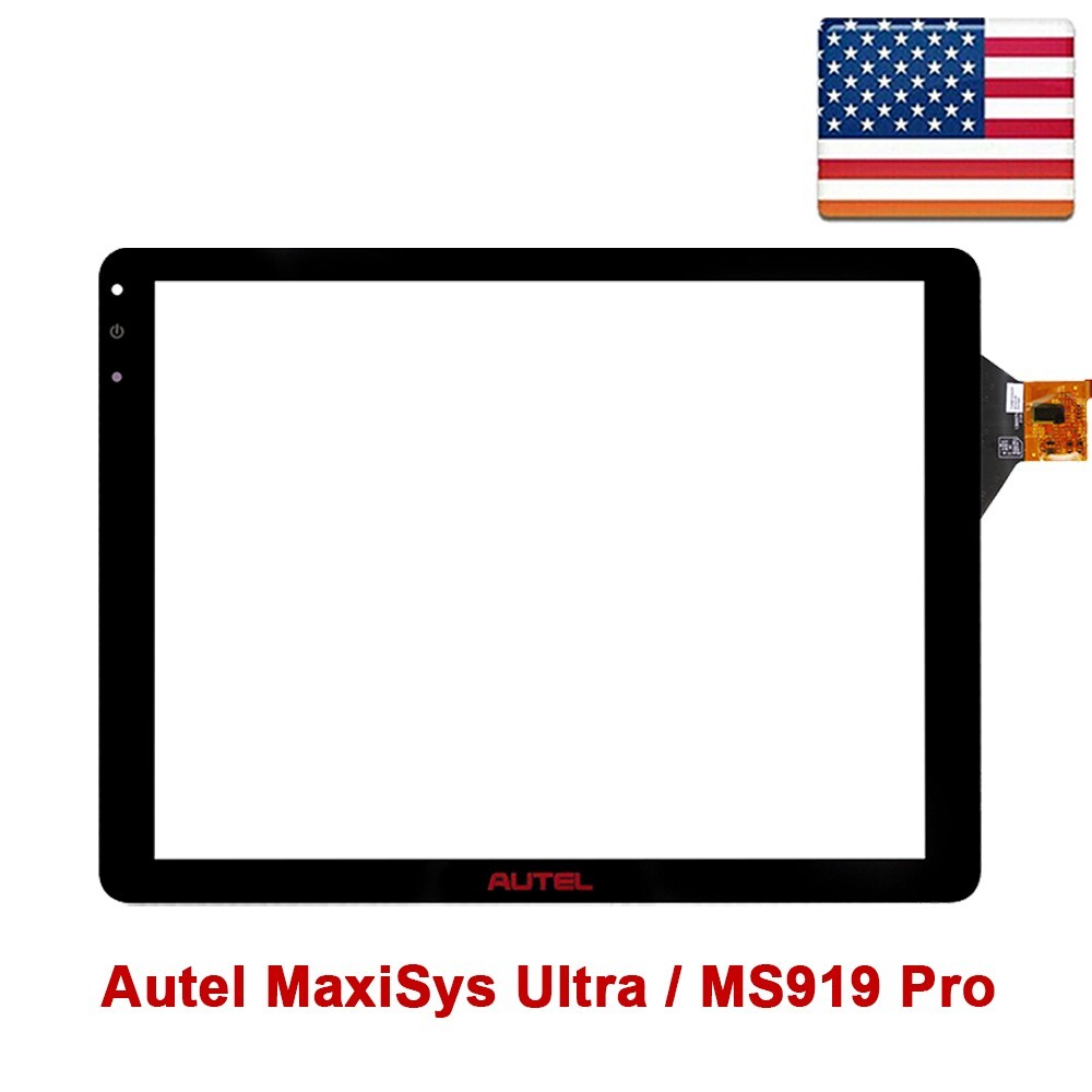 Replacement Touch Screen Digitizer Glass For Autel MaxiSys Ultra / MS919 Pro