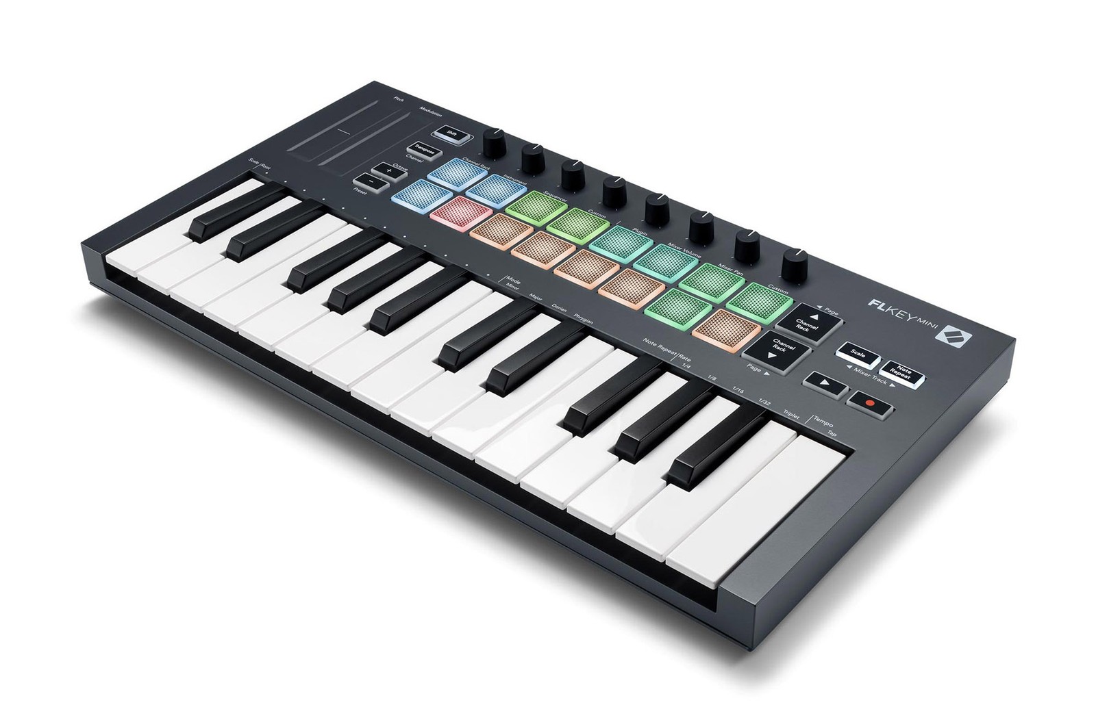 Novation FLkey Mini 25-Mini-Key MIDI Keyboard Controller 4 FL Studio+Headphones