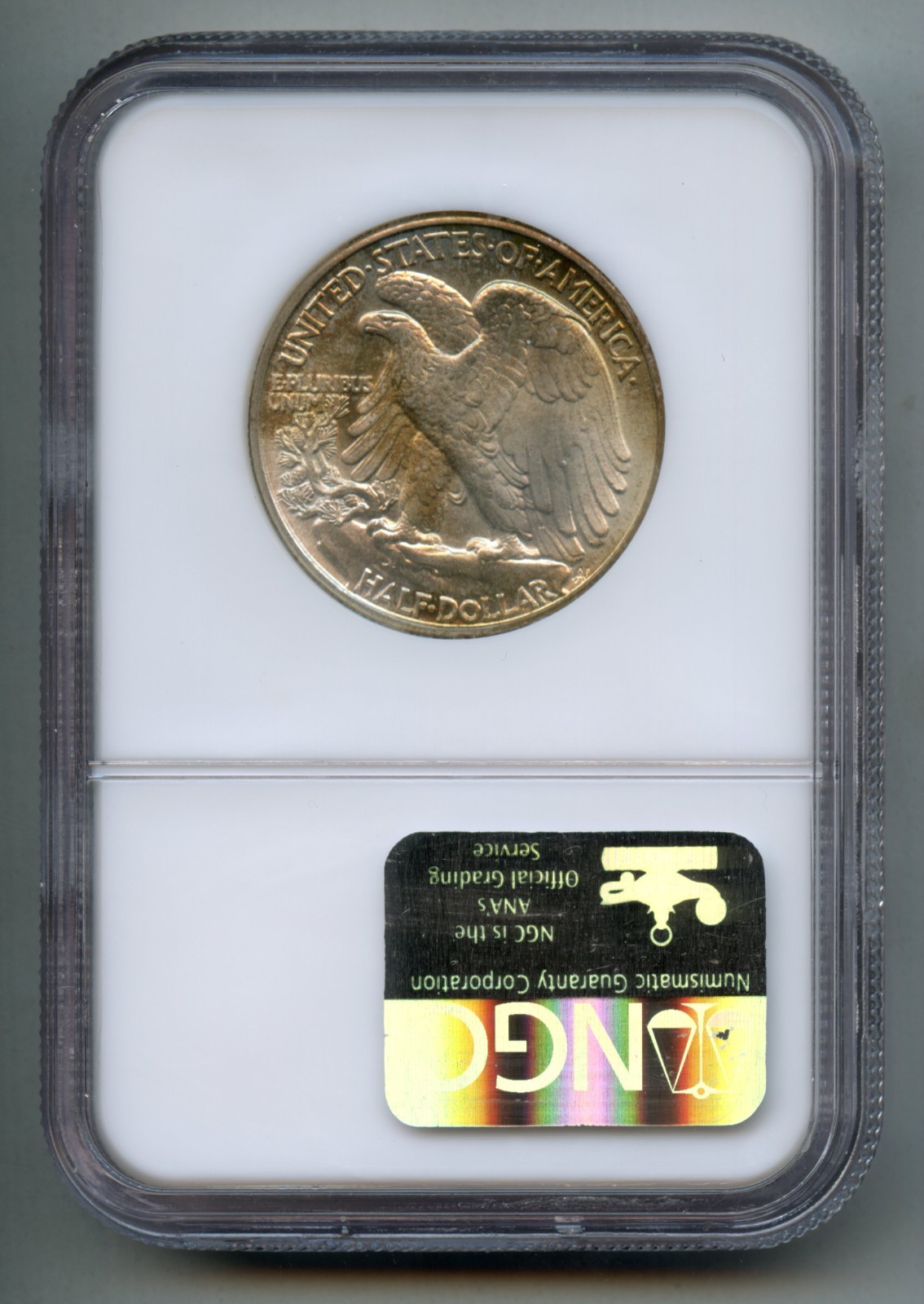 1943 Walking Liberty Silver Half Dollar NGC MS 67