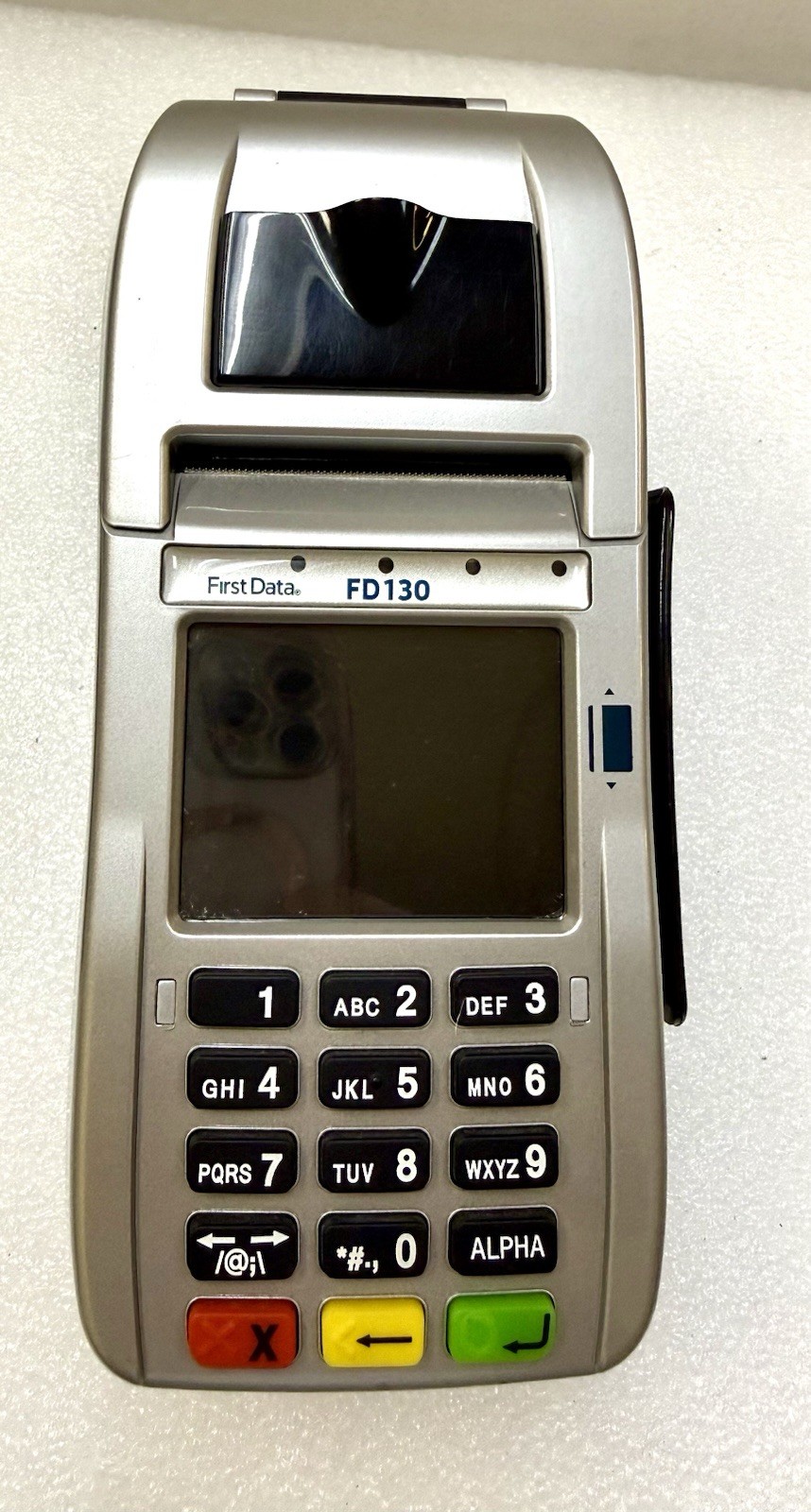Excellent First Data FD130 POS Credit Debit Terminal EMV Chip Reader. Fast Ship