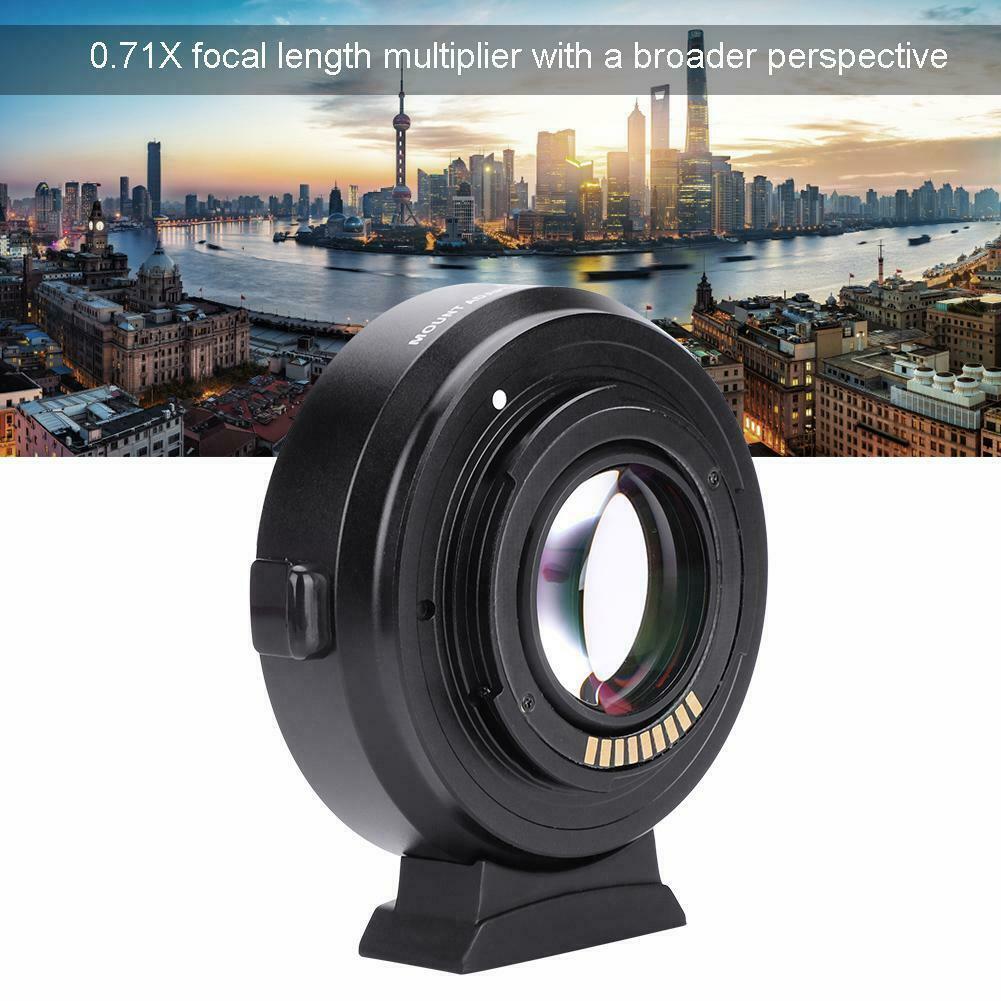 Viltrox EF-EOS M2 Lens Adapter 0.71x Speed Booster for Canon EF Lens to EOS-M