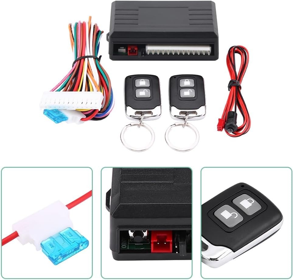 Car Keyless Entry System – Wireless Lock & Unlock with Integrated Engine Start