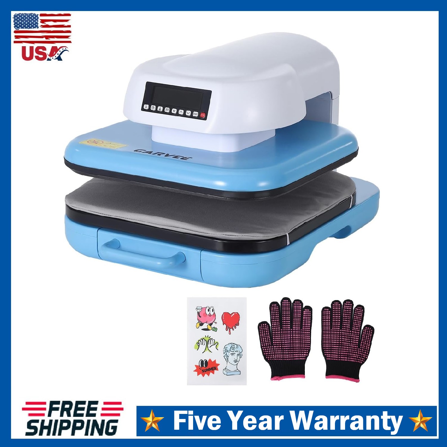 Auto Heat Press ,15x15 Heat Press Machine for T-Shirts Heat Sublimation Transfer