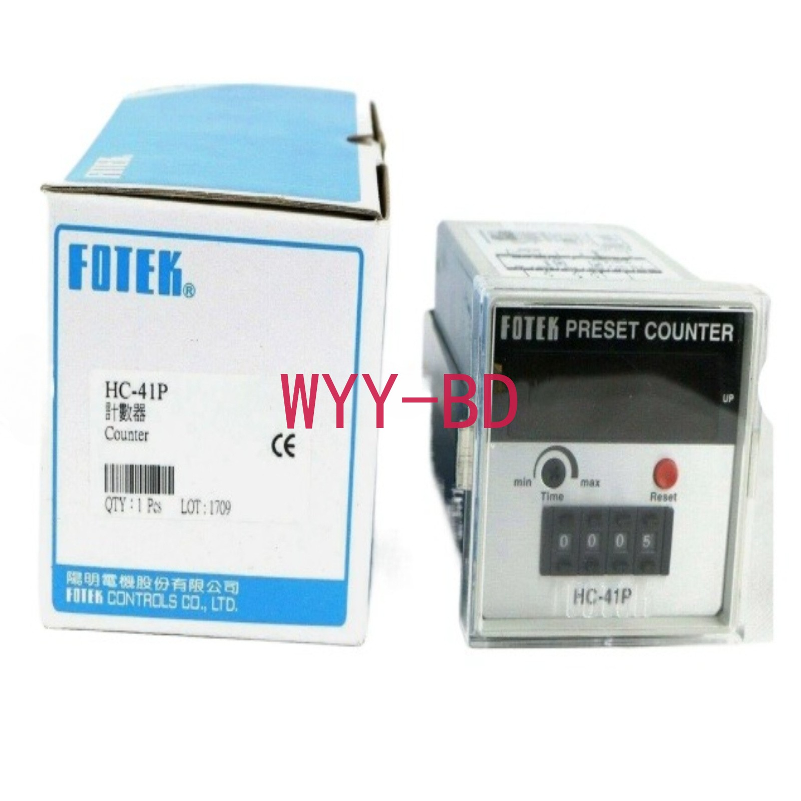 1PCS New in Box for FOTEK HC-41P Digital Counter Freight Free
