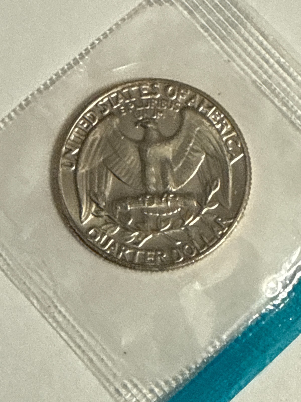 1972 P Washington Quarter