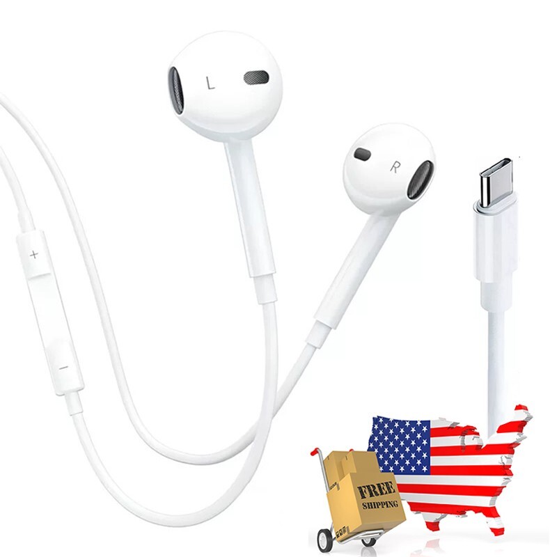 USB-C Wired Headphones  Earbuds & Smart Controls For Google Pixel 6/ 6 Pro/ 5/4