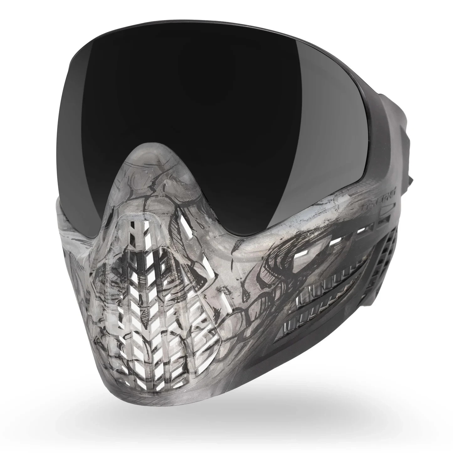 Virtue VIO Ascend Thermal Goggle Mask - Clear Skull LE