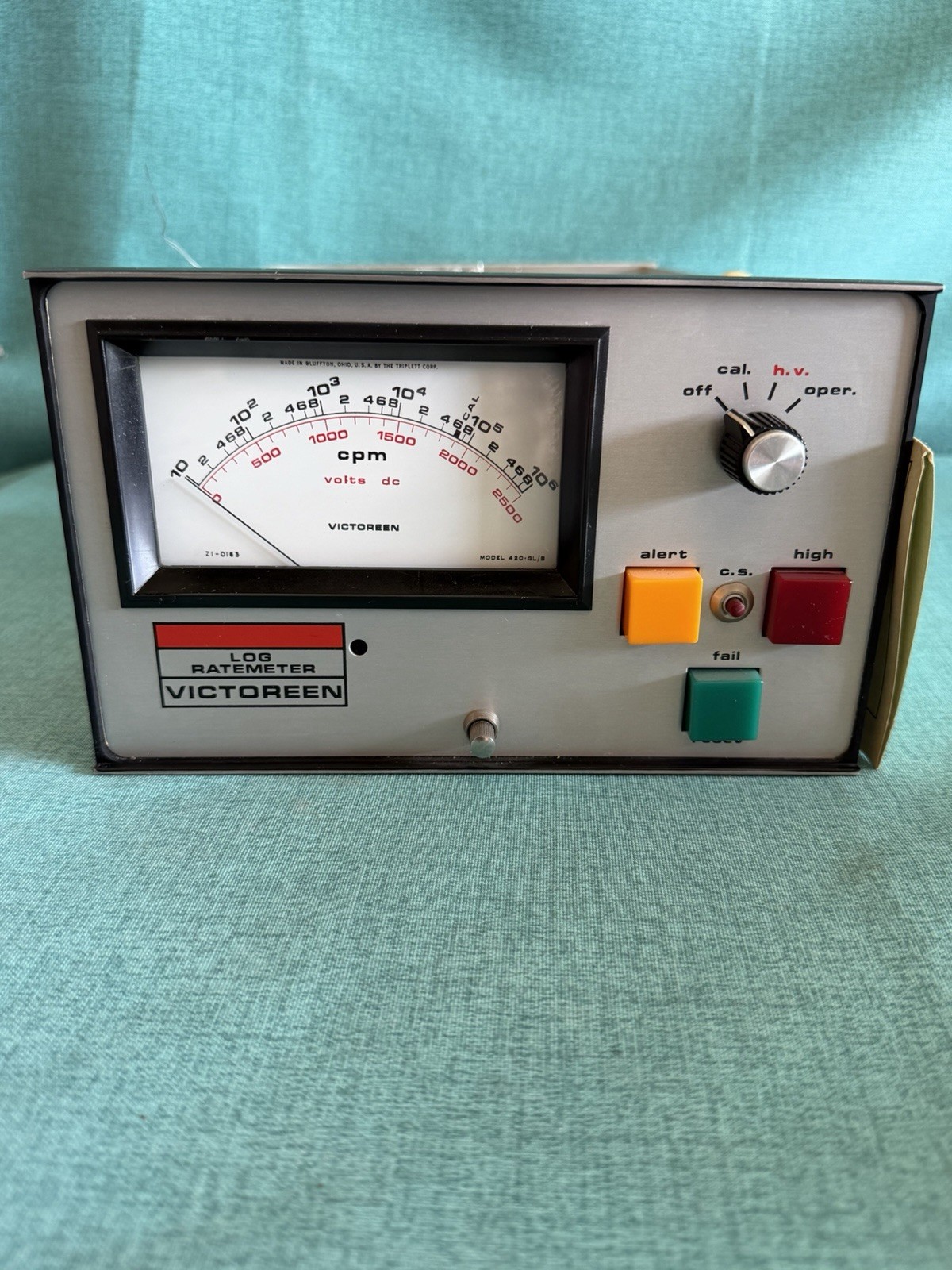 Victoreen 842-11 Log Ratemeter