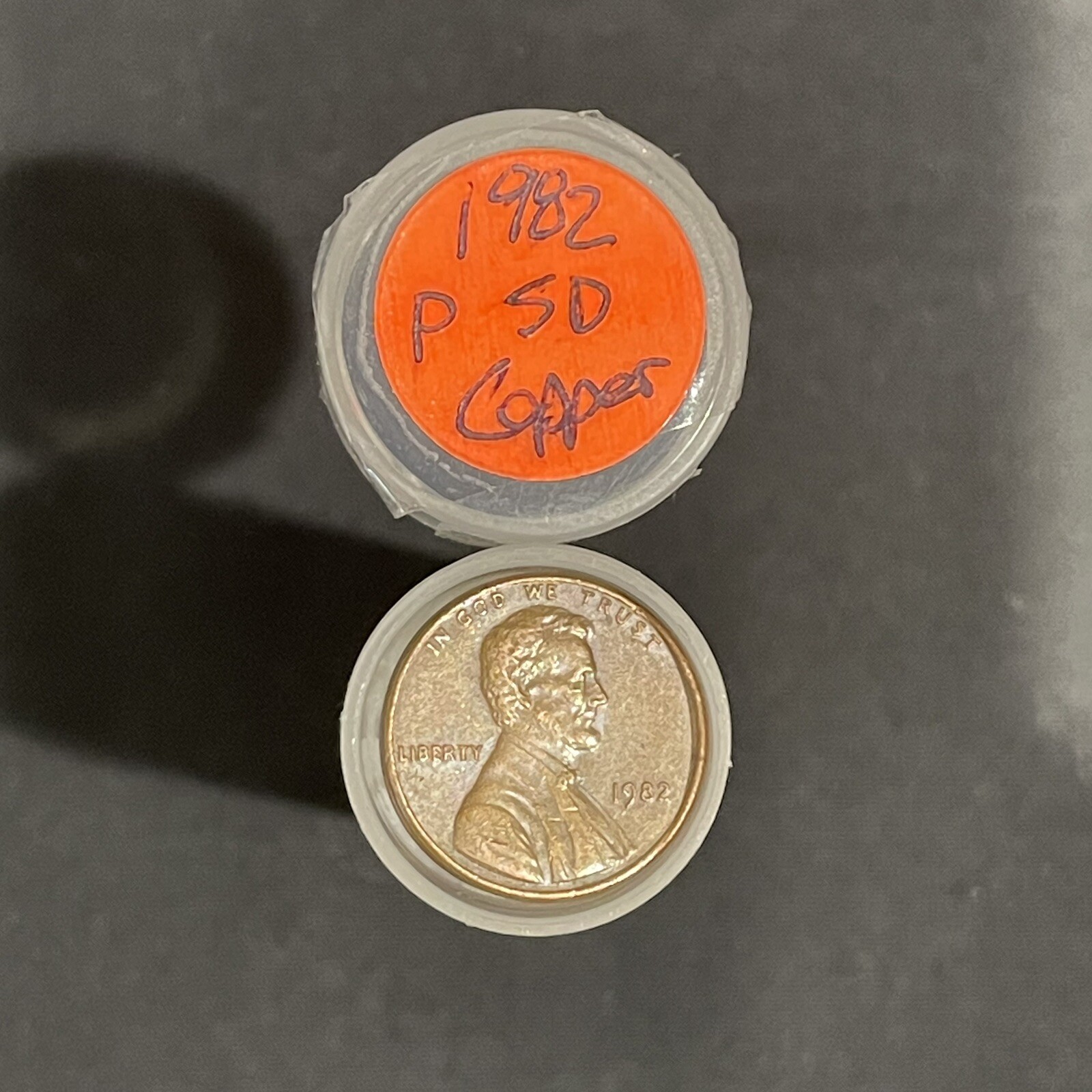 1982 P,D Zinc,Copper Lincoln Cent Complete (SMALL DATE) Set (CIRCULATED) (3)