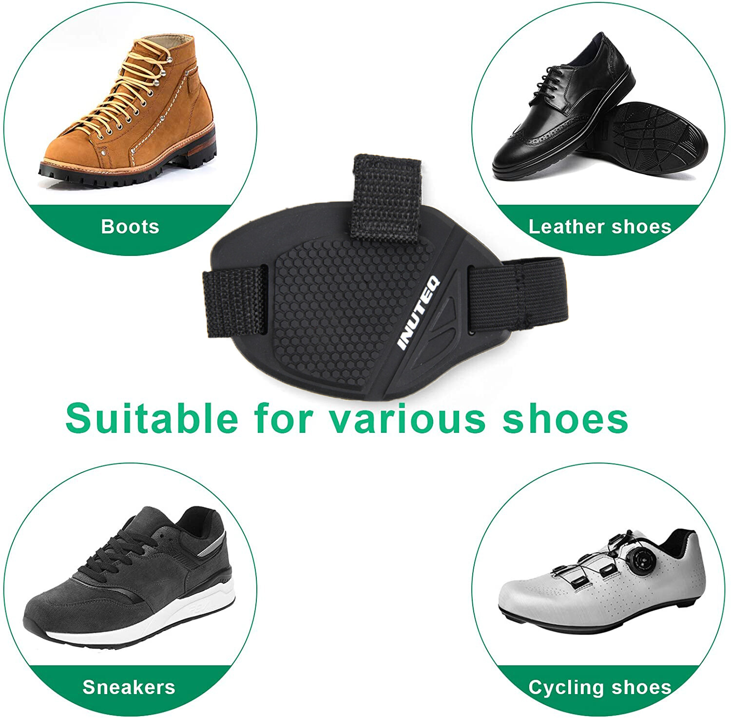 Motorcycle Shift Pad Shoe Boot Cover Protector Useful Gear Shifter Accessories