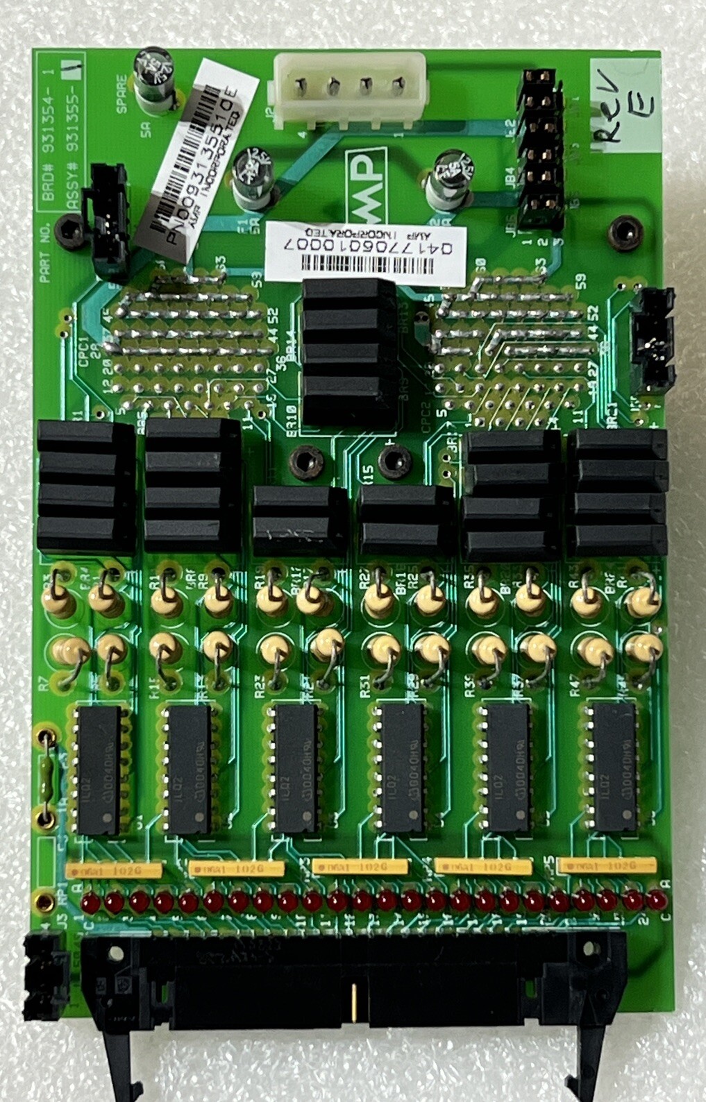 LOT OF 12 AMP CIRCUIT BOARD BRD# 931354-1 ASSY# 931355-1 REV E