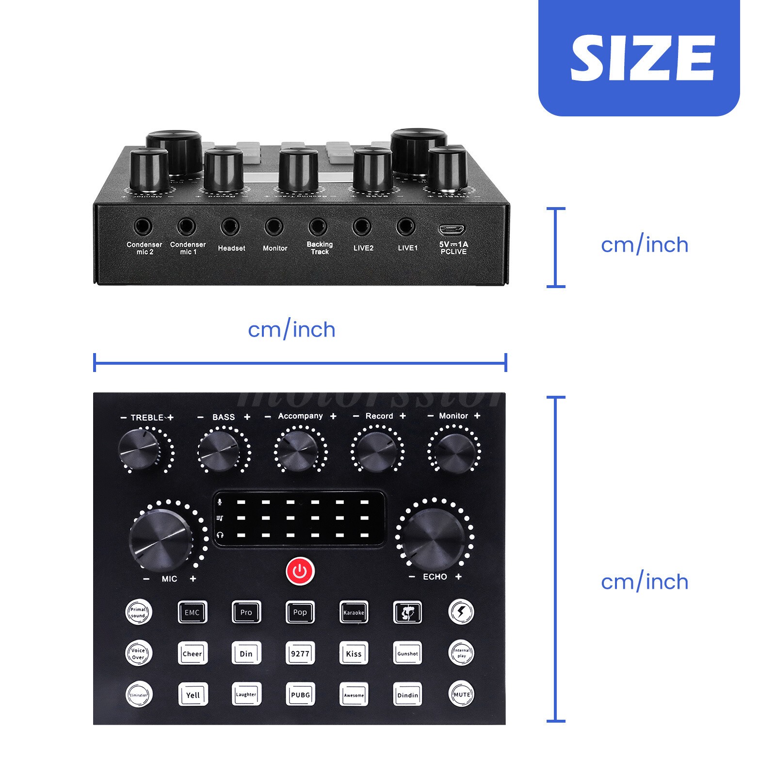 Professional Condenser Microphone Kit Complete Set For Podcast Studio Recording