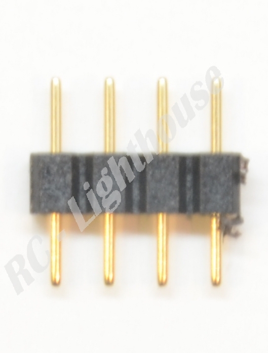 4 Pin adaptor male to male 3528 and 5050 LED Light Strips Connector