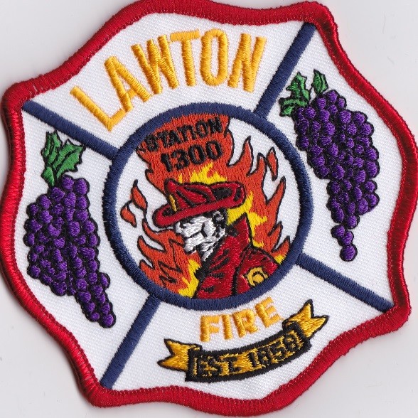 Lawton Fire Firefighter Patch