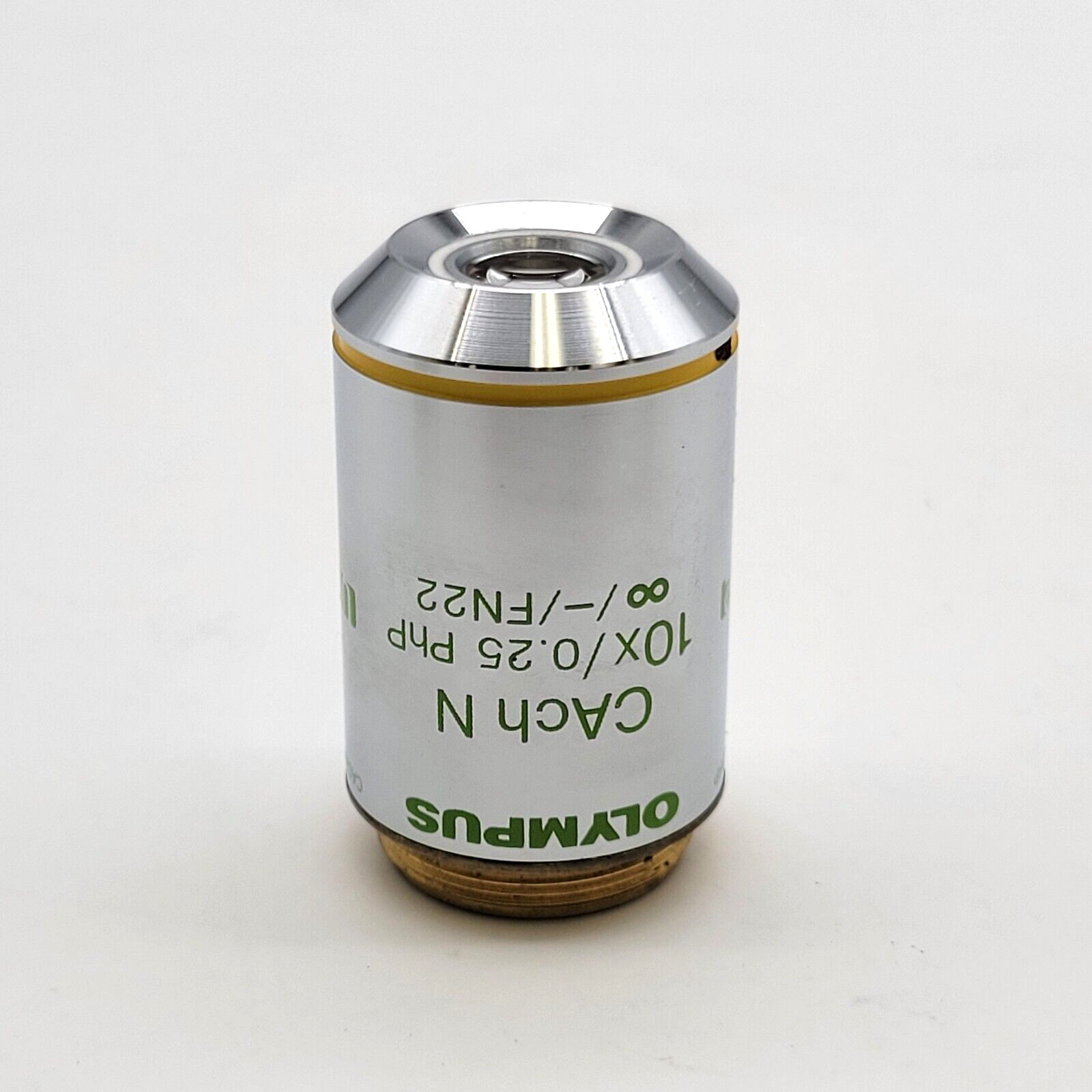 Olympus Microscope Objective CAch N 10x PhP Phase Contrast