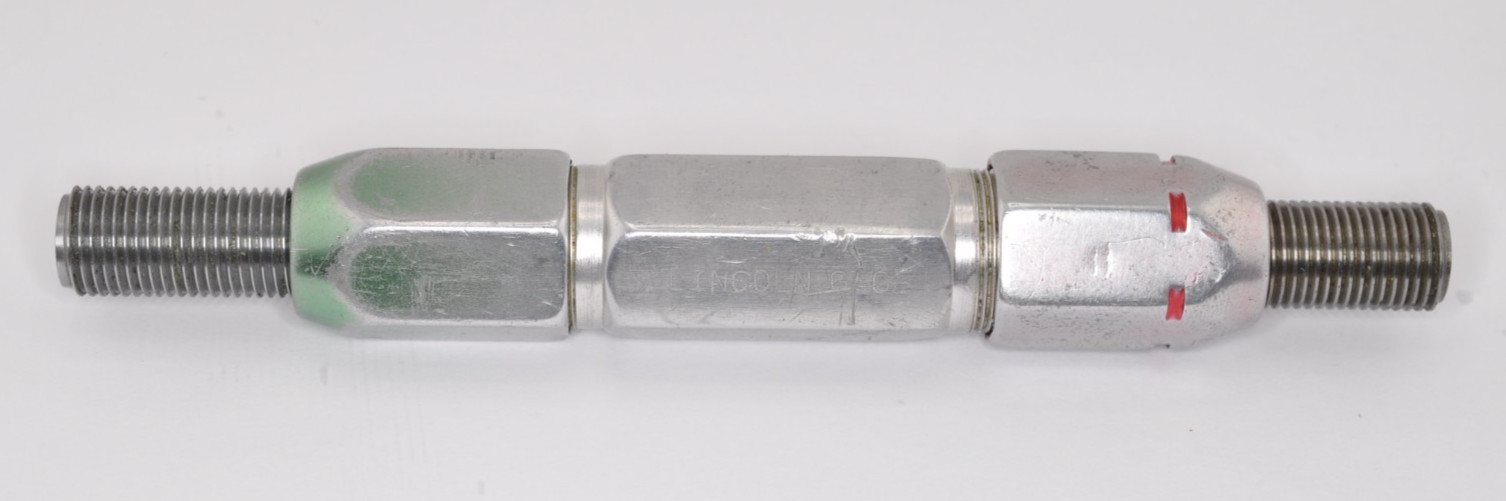 1/2-20 UNF-2B ~ Thread Plug Gage ~ Go/ Not/Go ~ .500 ~ 20 TPI ~ Lincoln Gage