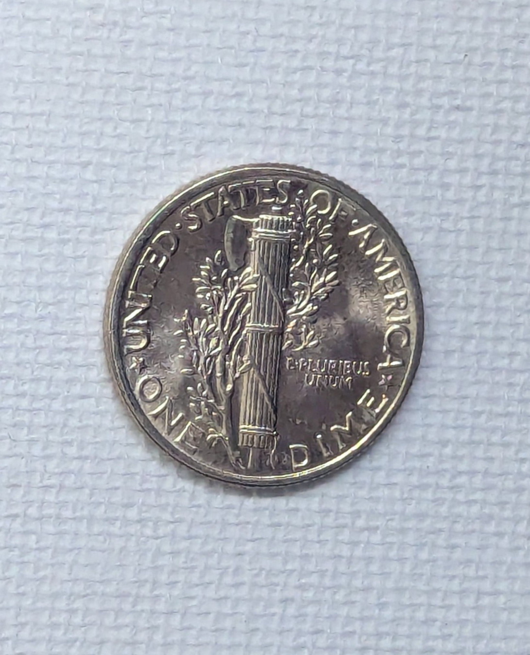 1943 Mercury Dimes – TEN FULL BAND/STRAP, 90% Silver, Nice Uncirculated examples