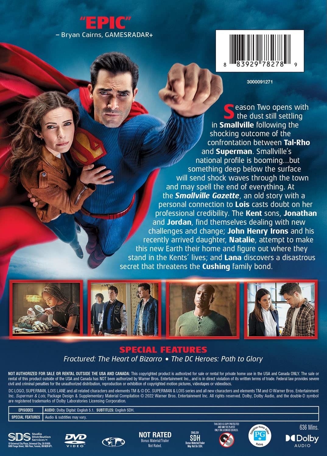 Superman & Lois: The Complete Second Season (DVD)